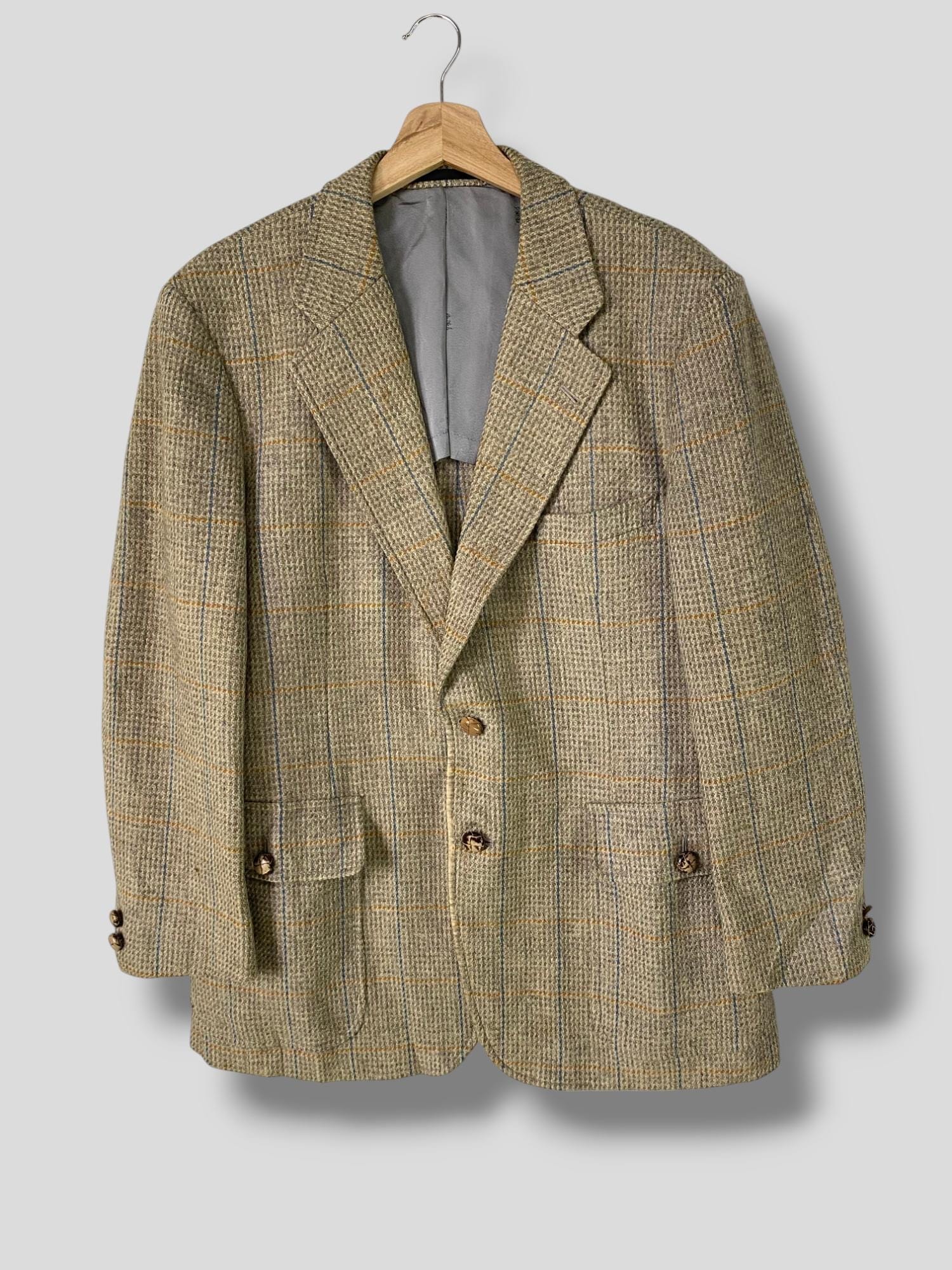 Burberry Tweed Mens Blazer - Etsy