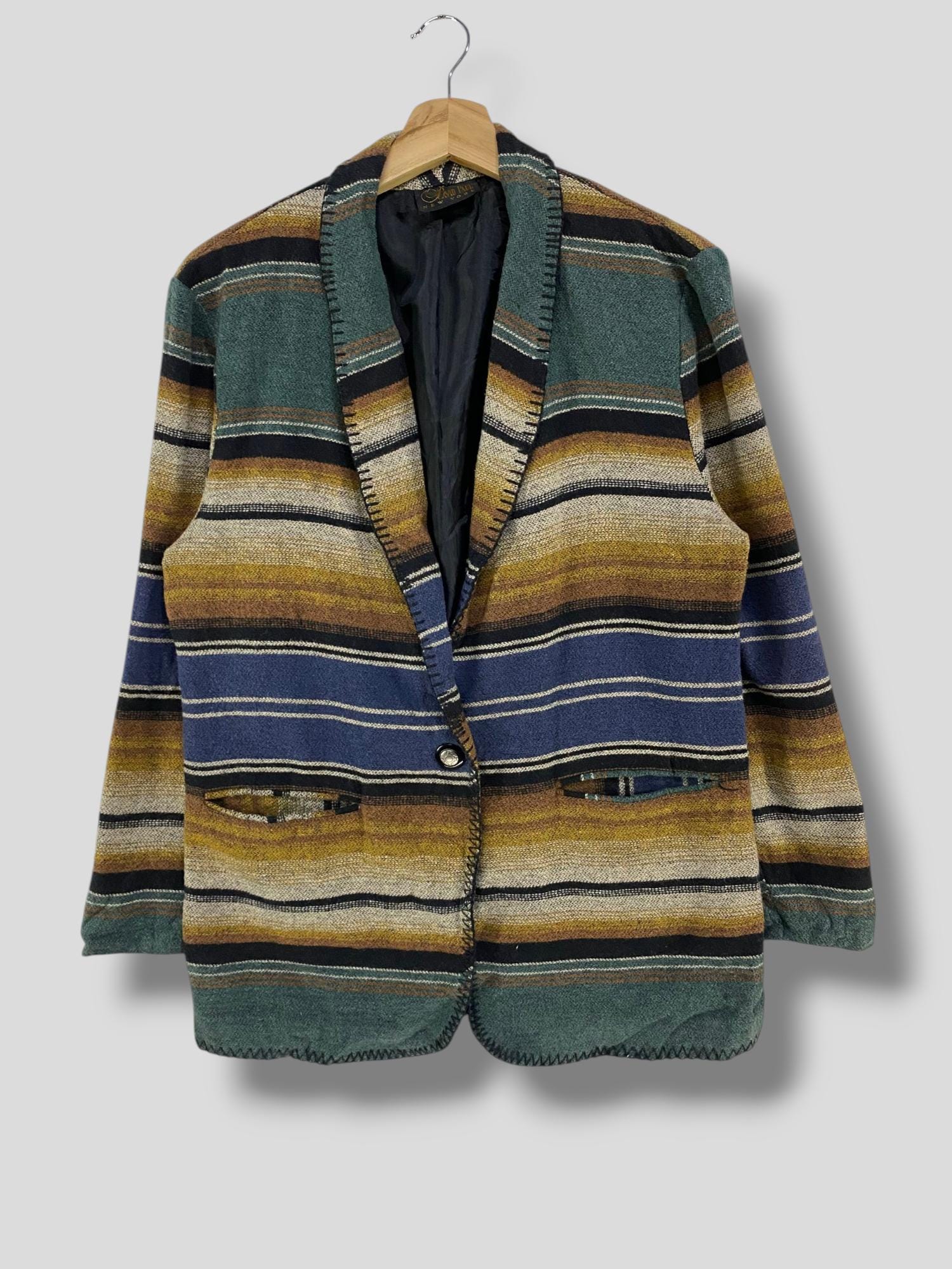 ジャケット・アウター WOOLRICH Native Pattern Wool Long Coat Woolrich-long-overcoat-