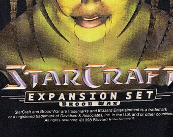 未使用 非売品 PC ポスター スタークラフト STAR CRAFT ブリザード