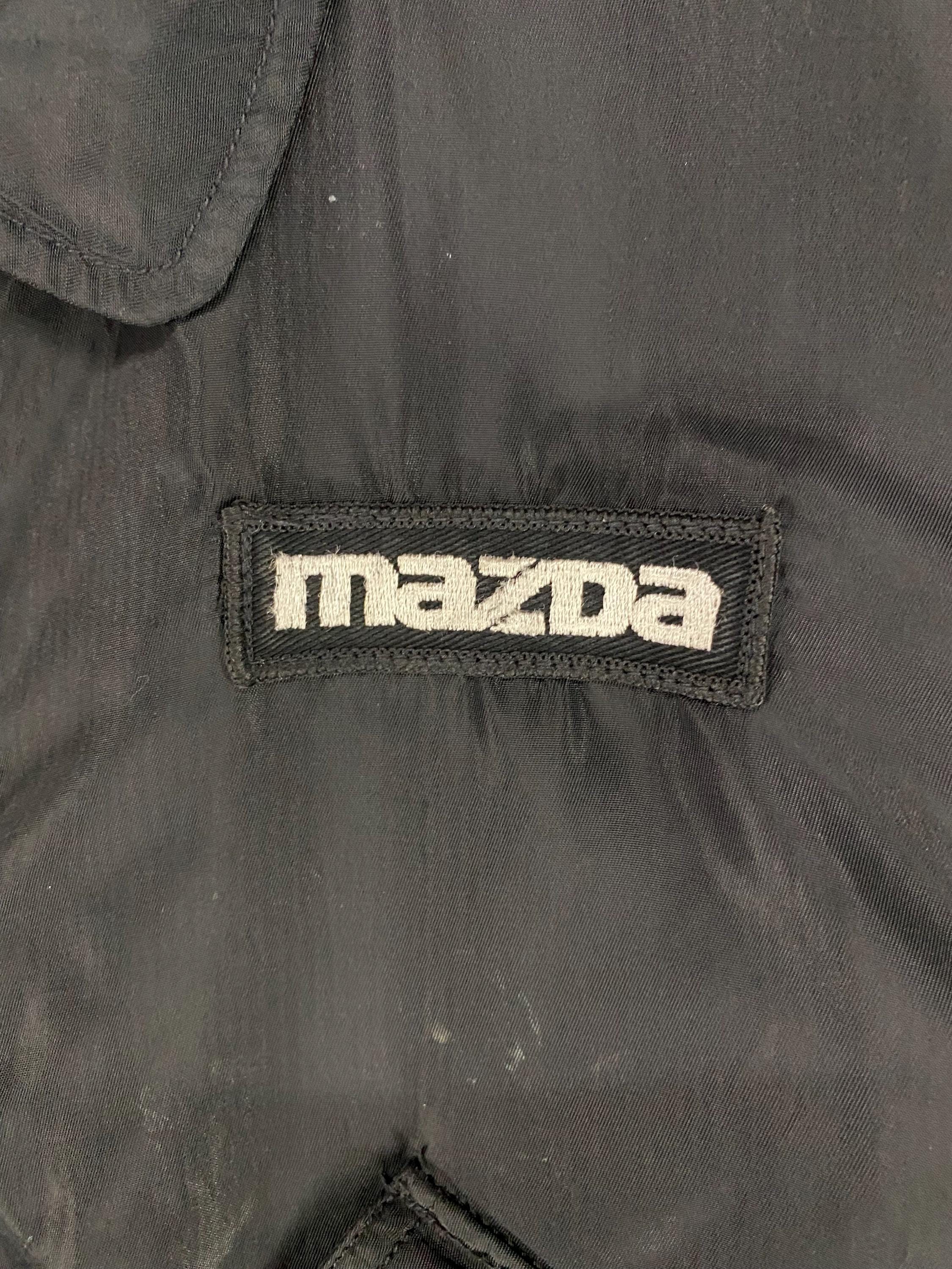 90s MAZDA フライトジャケット型 刺繍 ヴィンテージ 90s MAZDA フライトジャケット型 刺繍 ヴィンテージ