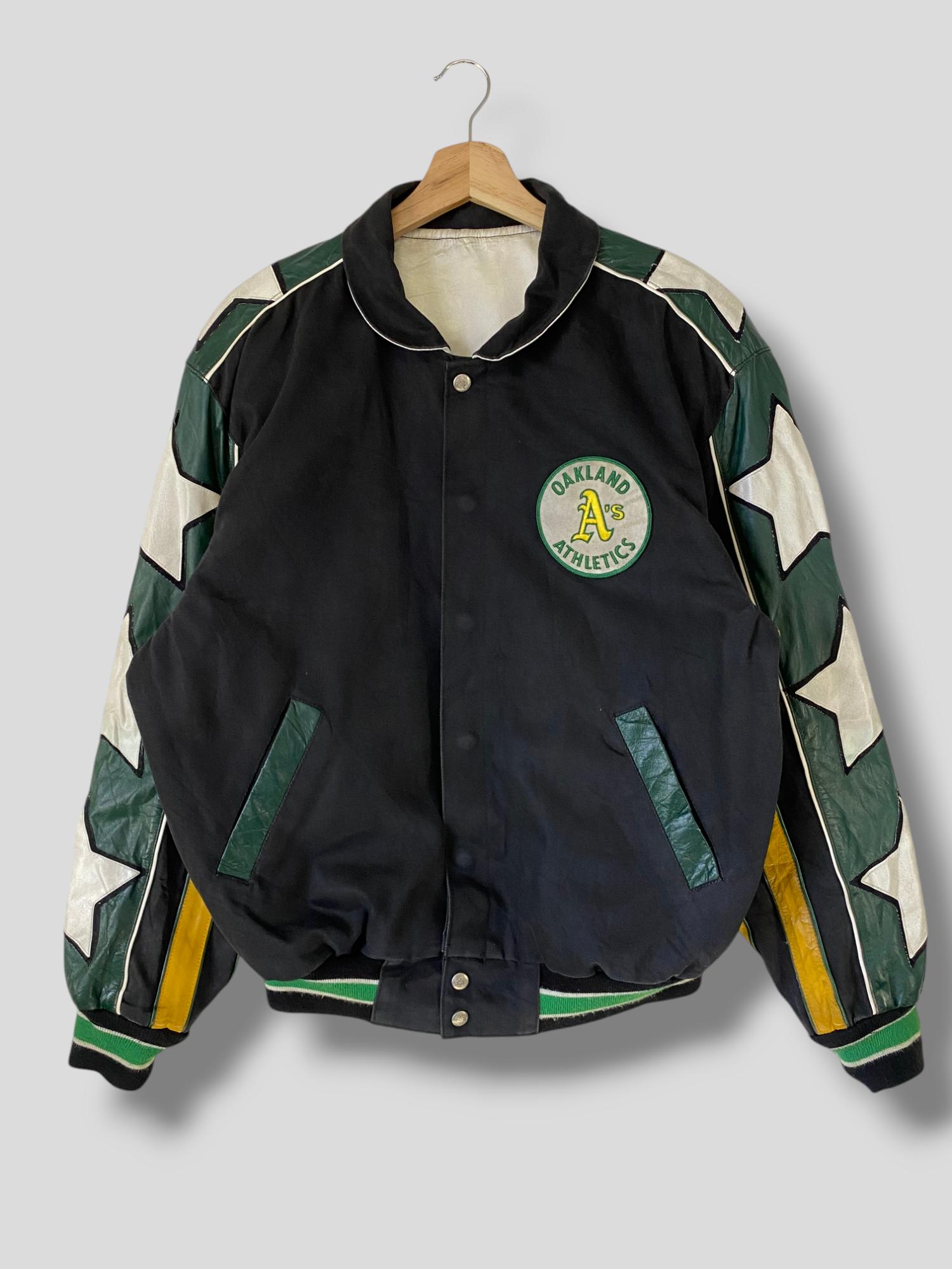 Vintage 90s Jeff Hamilton Oakland Athletics Embroidered Logo