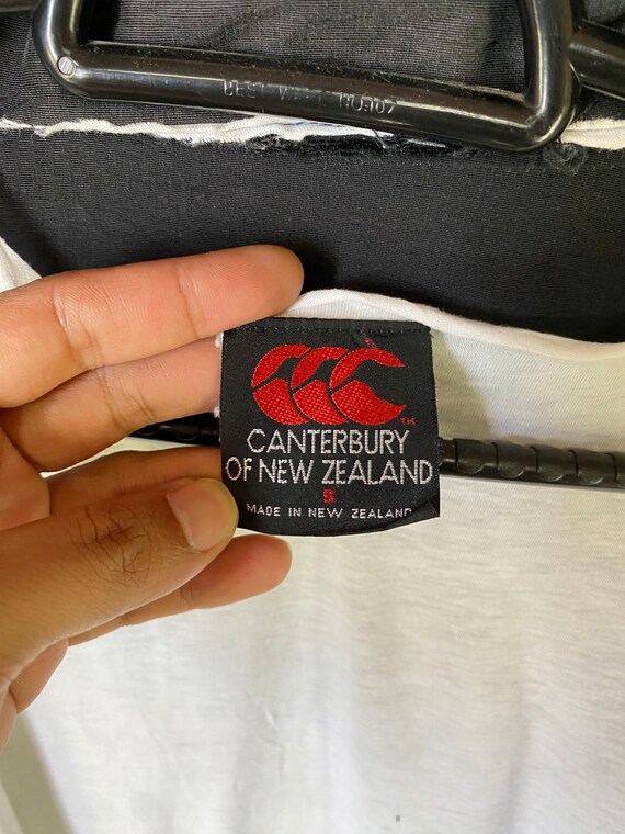 Vintage 90s Canterbury New Zealand All Blacks Steinlager Rugby