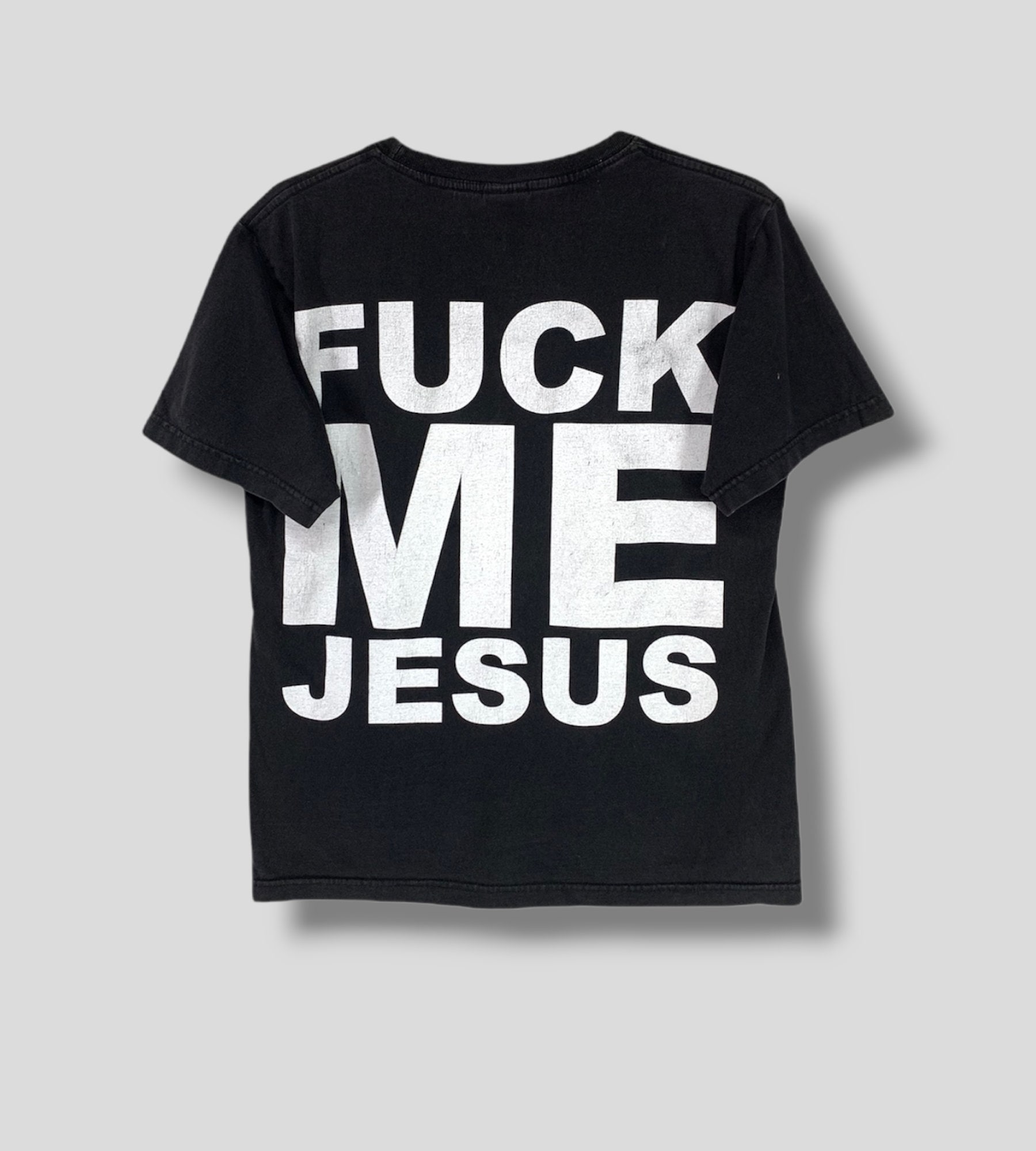 Vintage Marduk Fuck Me Jesus Metal Bootleg Tshirt Swedish Black