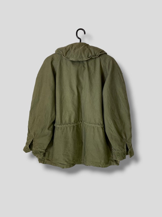 Vintage USAF Field Jacket 1960s 60s Vietnam War Era Hood