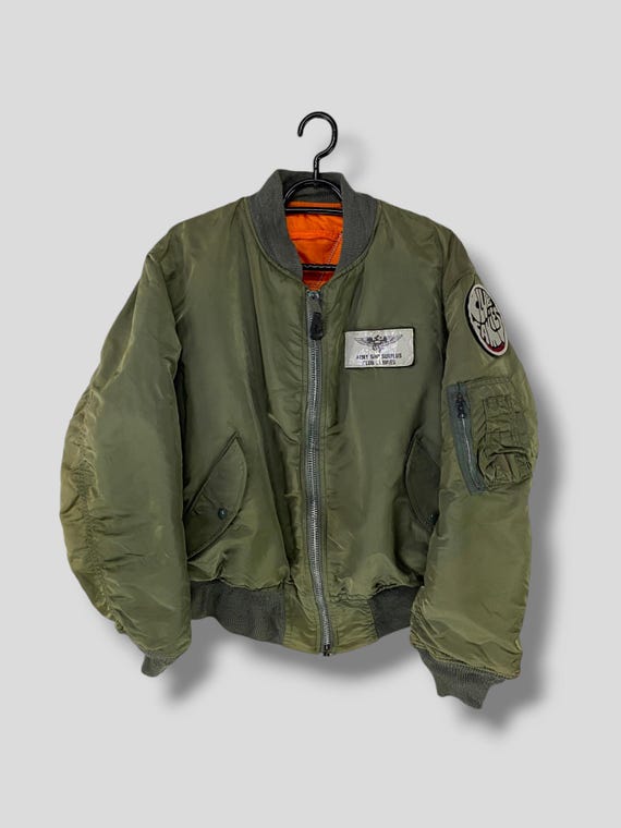 ジャケット・アウター 90s ALPHA INDUSTRIES MA-1 US.AIR FORCE Vintage 90s Alpha Industries MA-1 Bomber Jacket Flight