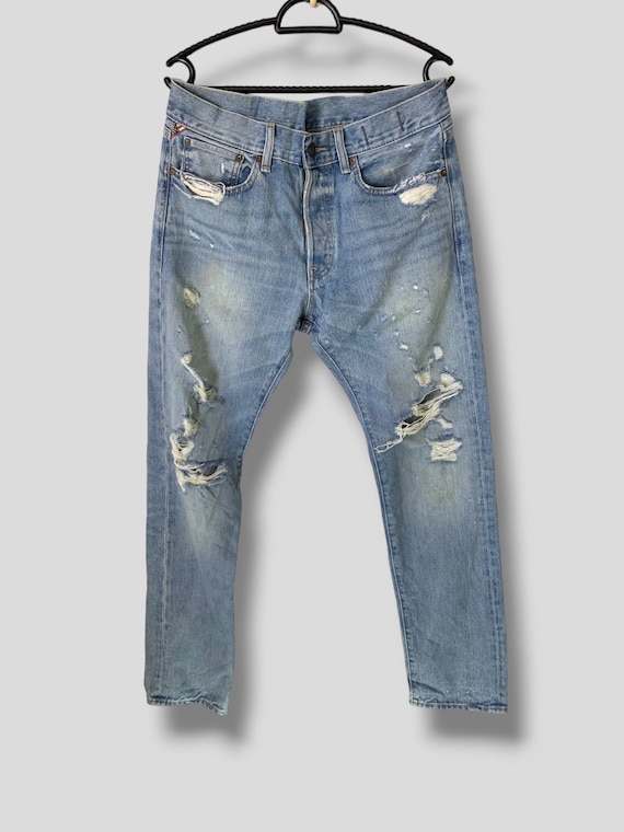 Vintage Denim and Supply Ralph Lauren Distressed Slim Jeans Vintage Denim and Supply Ralph Lauren Distressed Slim Jeans