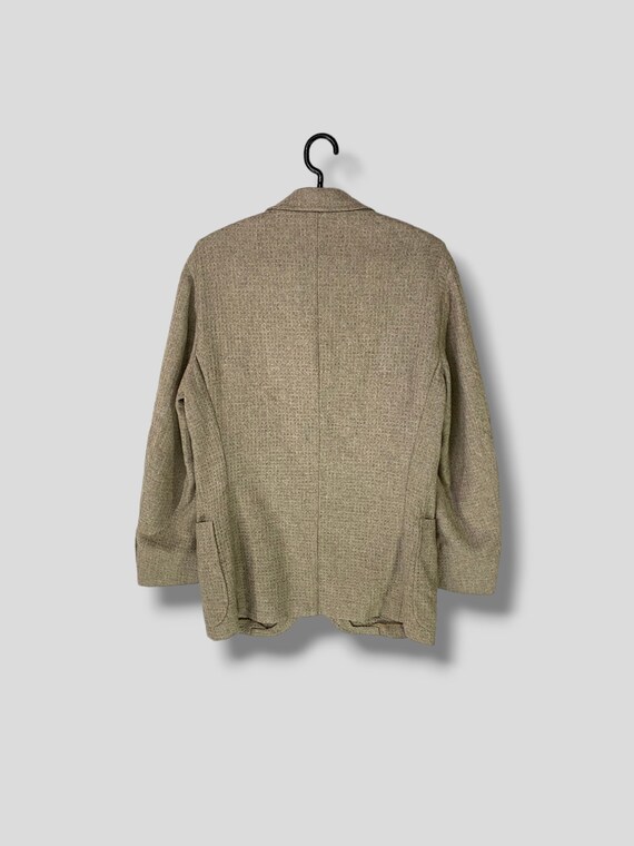 Vintage Ermenegildo Zegna Single Breasted Silk Cashmere Blend