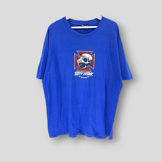 Tony Hawk 90s スケート Tシャツ L ネイビー Vintage 90s Tony Hawk Birdhouse Tshirt Collectible Skateboard