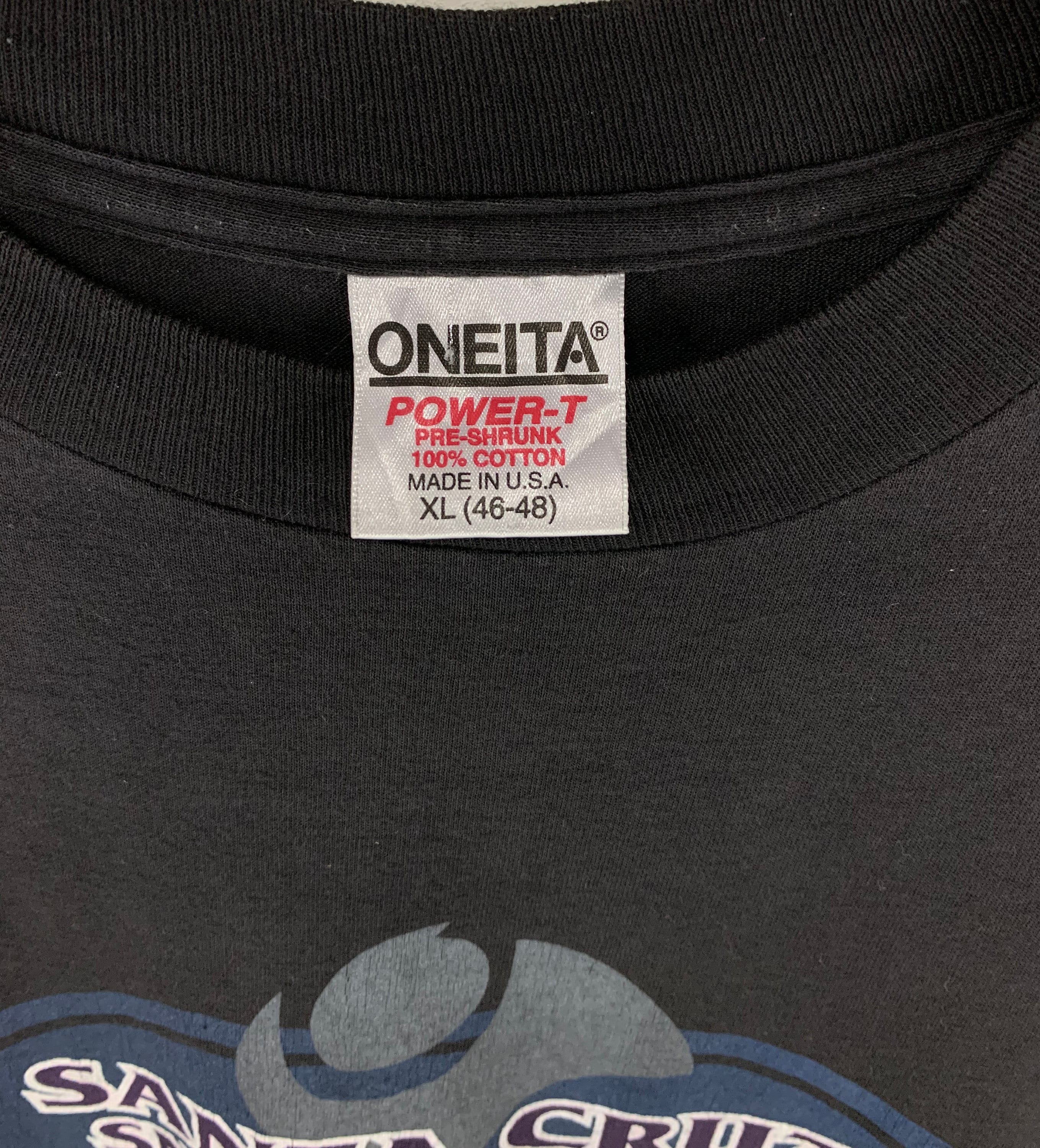 Vintage 90s Santa Cruz Snowboards Logo Tshirt Collectible Skate