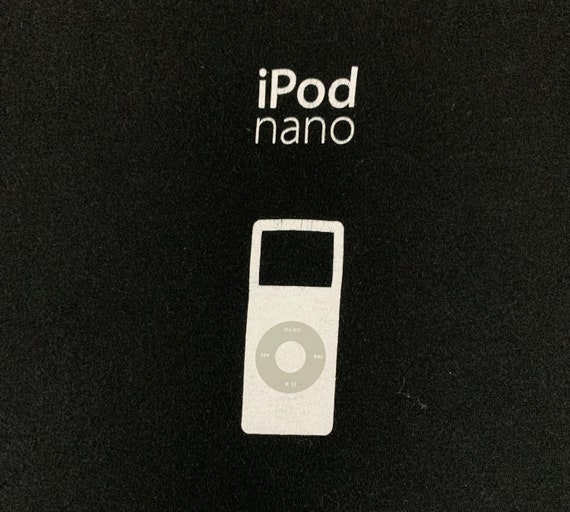 Vintage Apple ipod nano 1st gen promo tshirt medi… - image 4