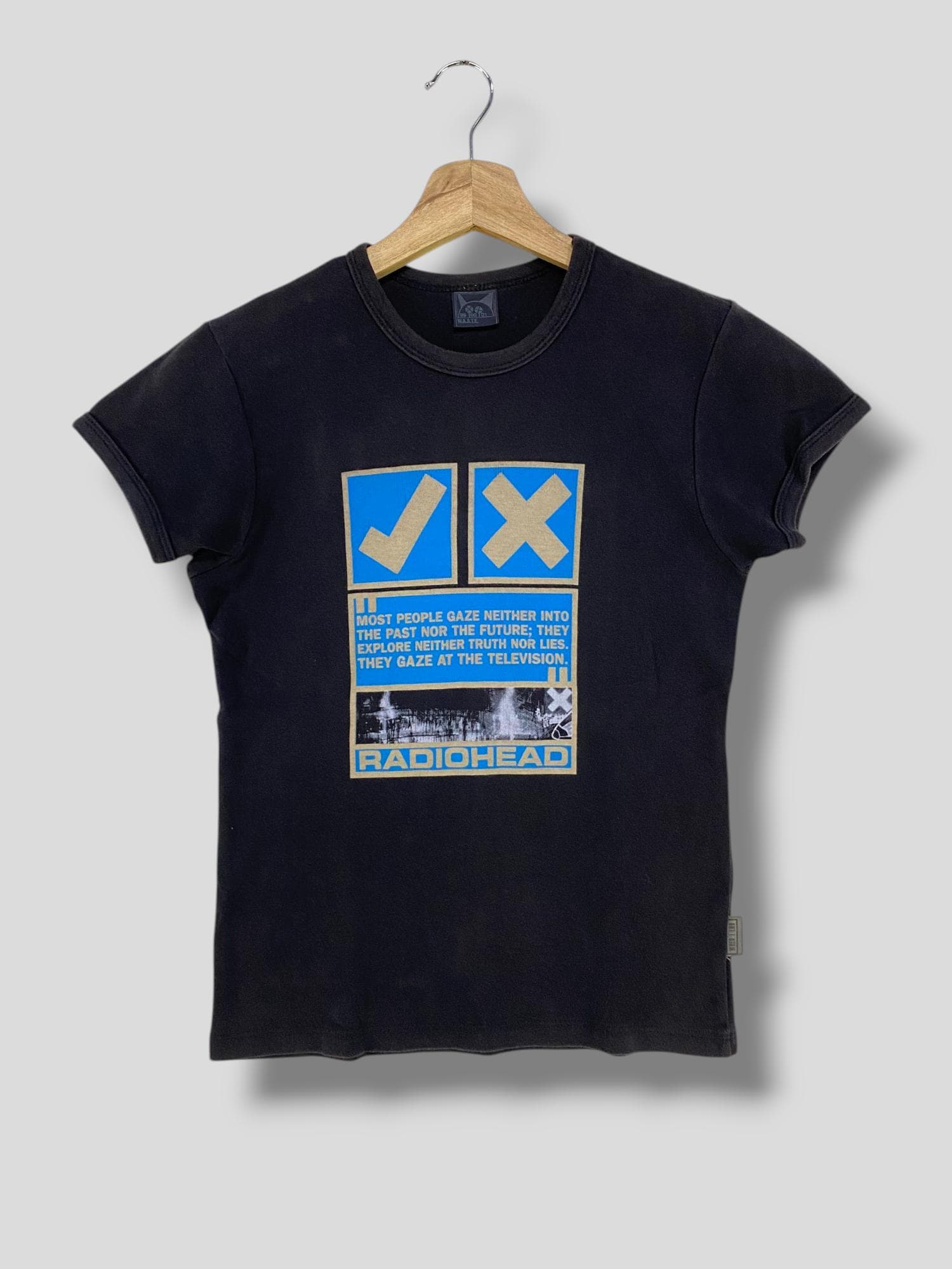 90s RADIOHEAD OK Computer Tシャツ 90-00's RADIOHEAD OK COMPUTER T-SHIRT | LIGHT CAVE