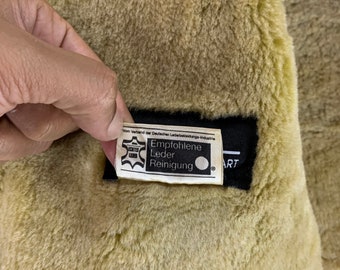 Vintage Rosenberg und Lenhart R&L Echtpelz Lammfell Mantel casual