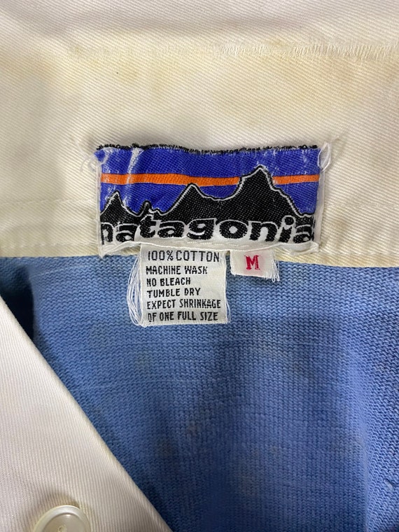 Rare Vintage 70s Patagonia Rugby Shirt Yvon Chouinard Early