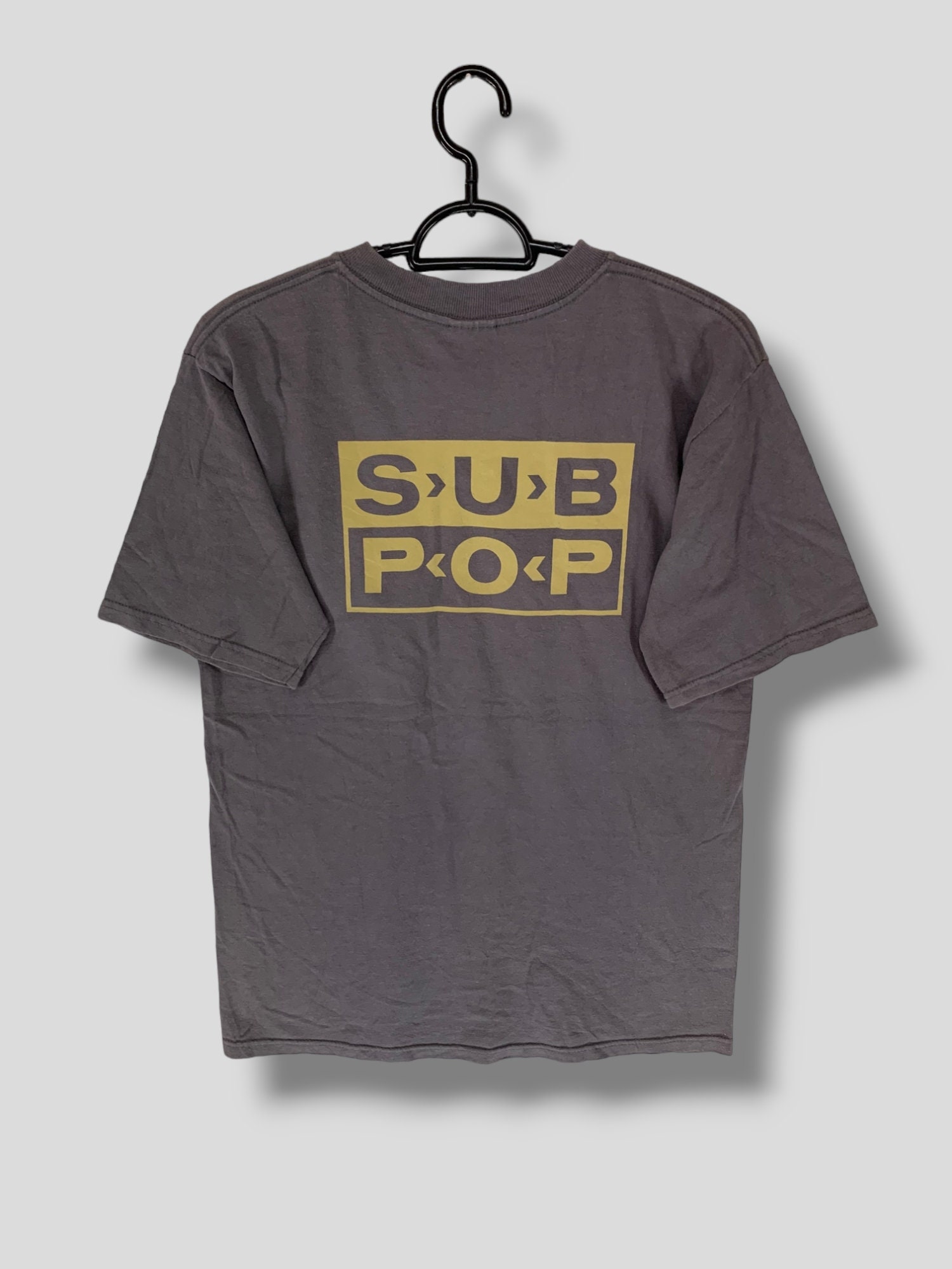 SUB POP サブポップ S/S PRINT TEE NO COMMENT / BLACK