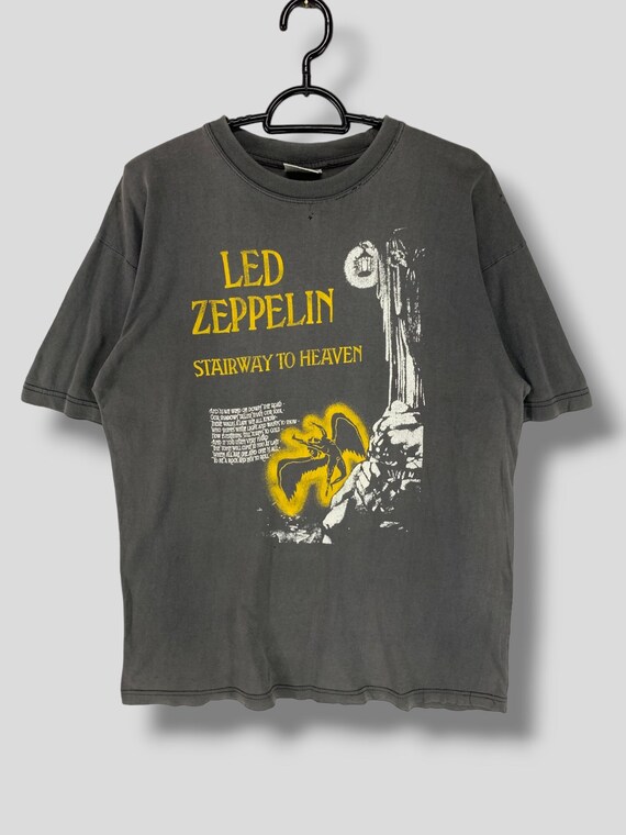 Rare Vintage 90s Led Zeppelin Stairway to Heaven Distressed 