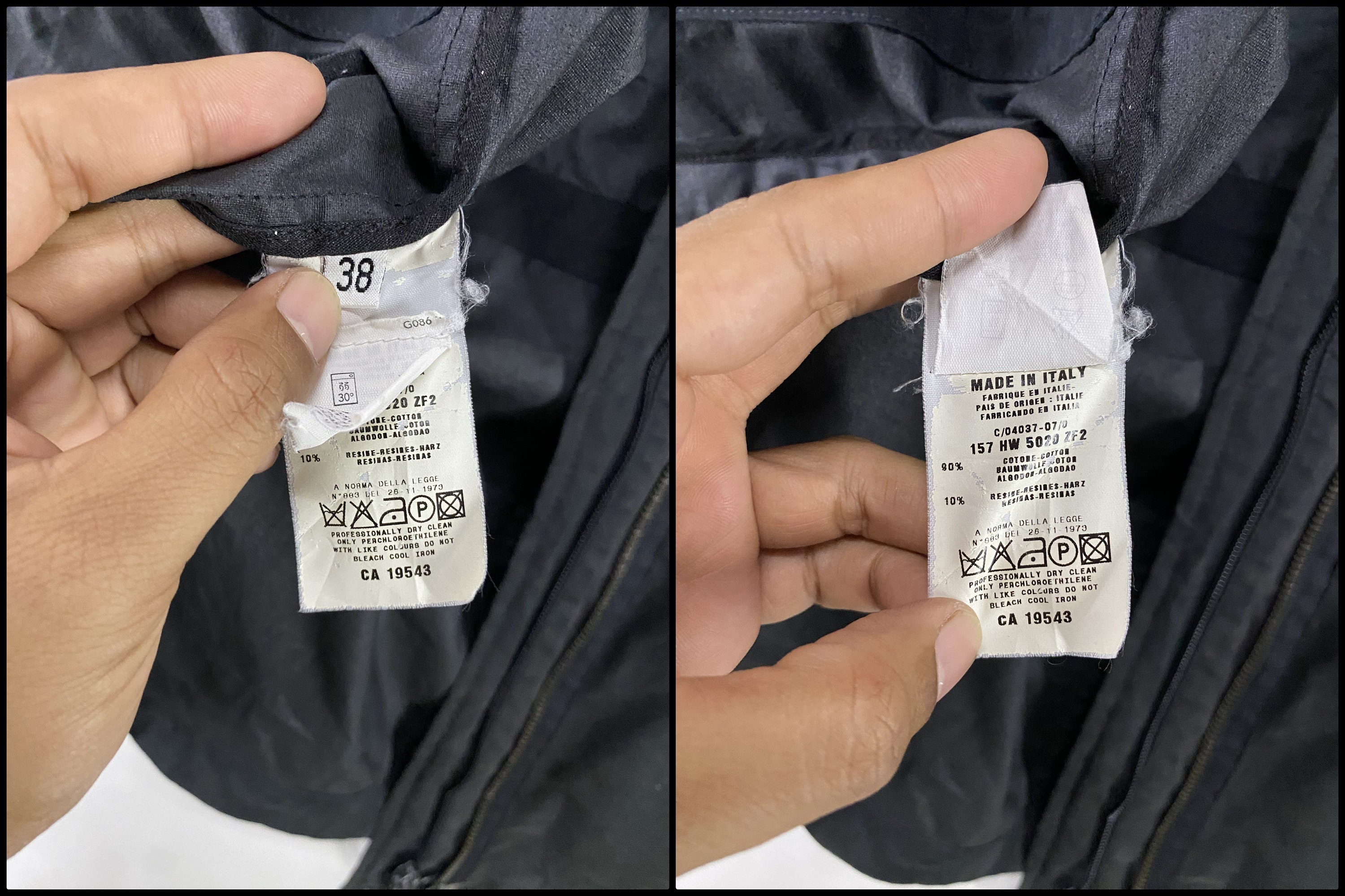 ジャケット・アウター HELMUT LANG/19aw COTTON JACKET Helmut Lang Cotton Nylon Puffer Down Jacket Large | eBay
