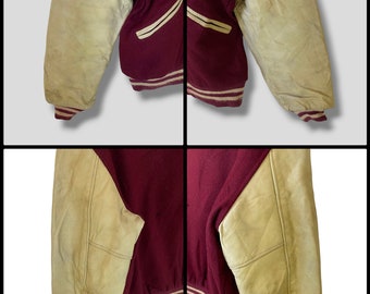 60’s 70’s BUTWIN Varsity Jacket Vintage 60s-70s Distressed Vintage Butwin Varsity Jacket | eBay