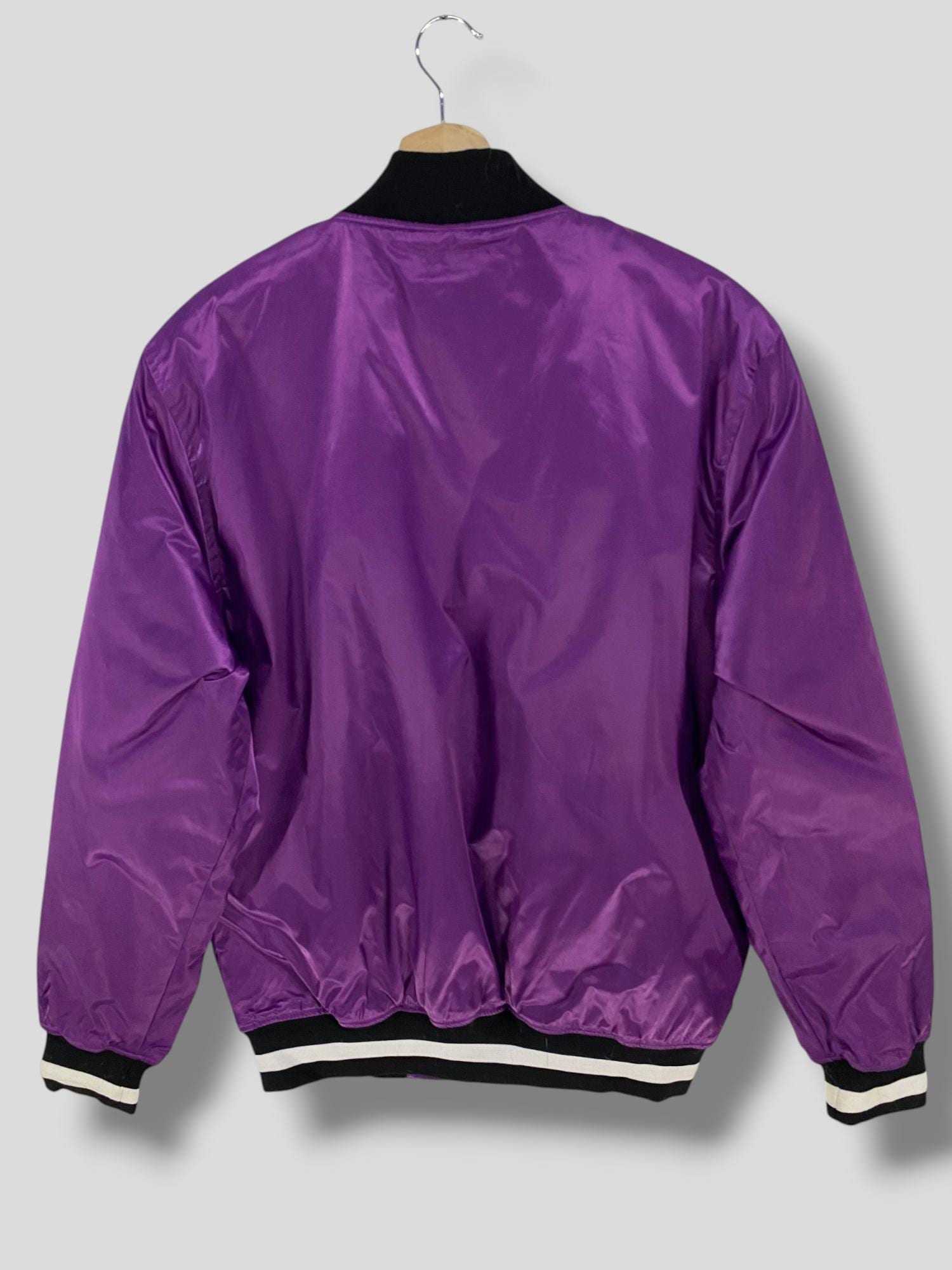 Vintage Y2k Ecko Unltd Embroidered Rhino Logo Quilted Lined Satin