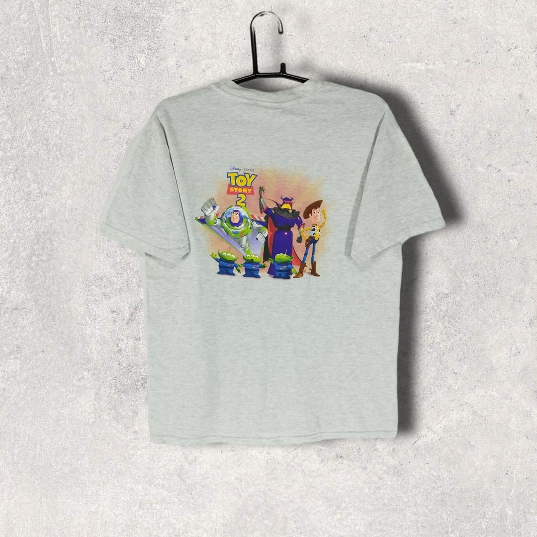 Vintage 90s Toy Story 2 Film Promo T-shirt Collectible Disney