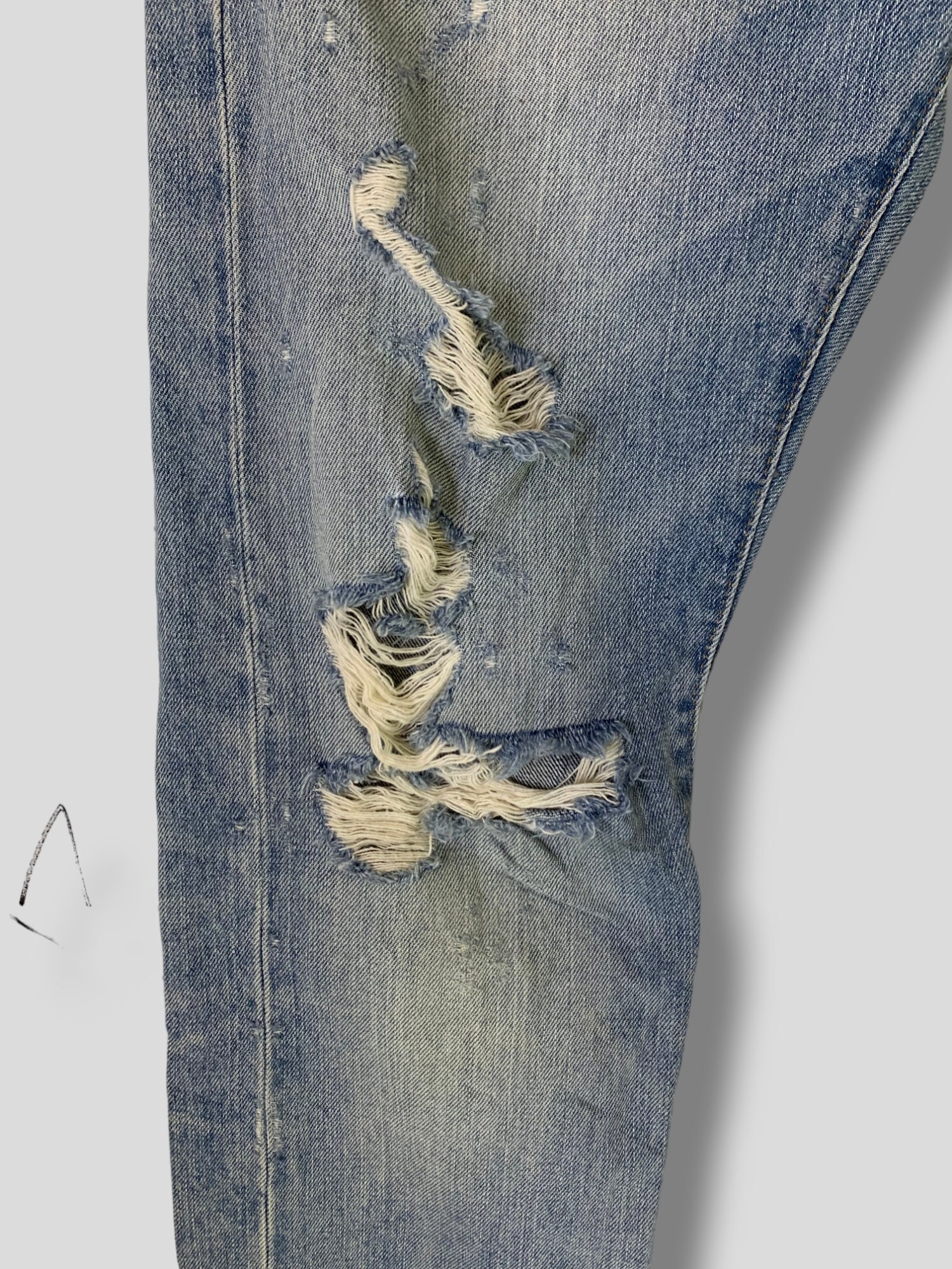 Vintage Denim and Supply Ralph Lauren Distressed Slim Jeans
