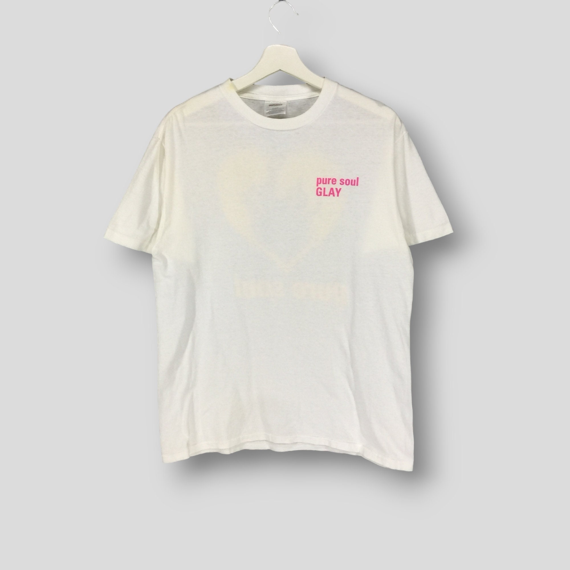 Vintage 90s Glay Pure Soul Album Promo Tshirt Japanese Rock