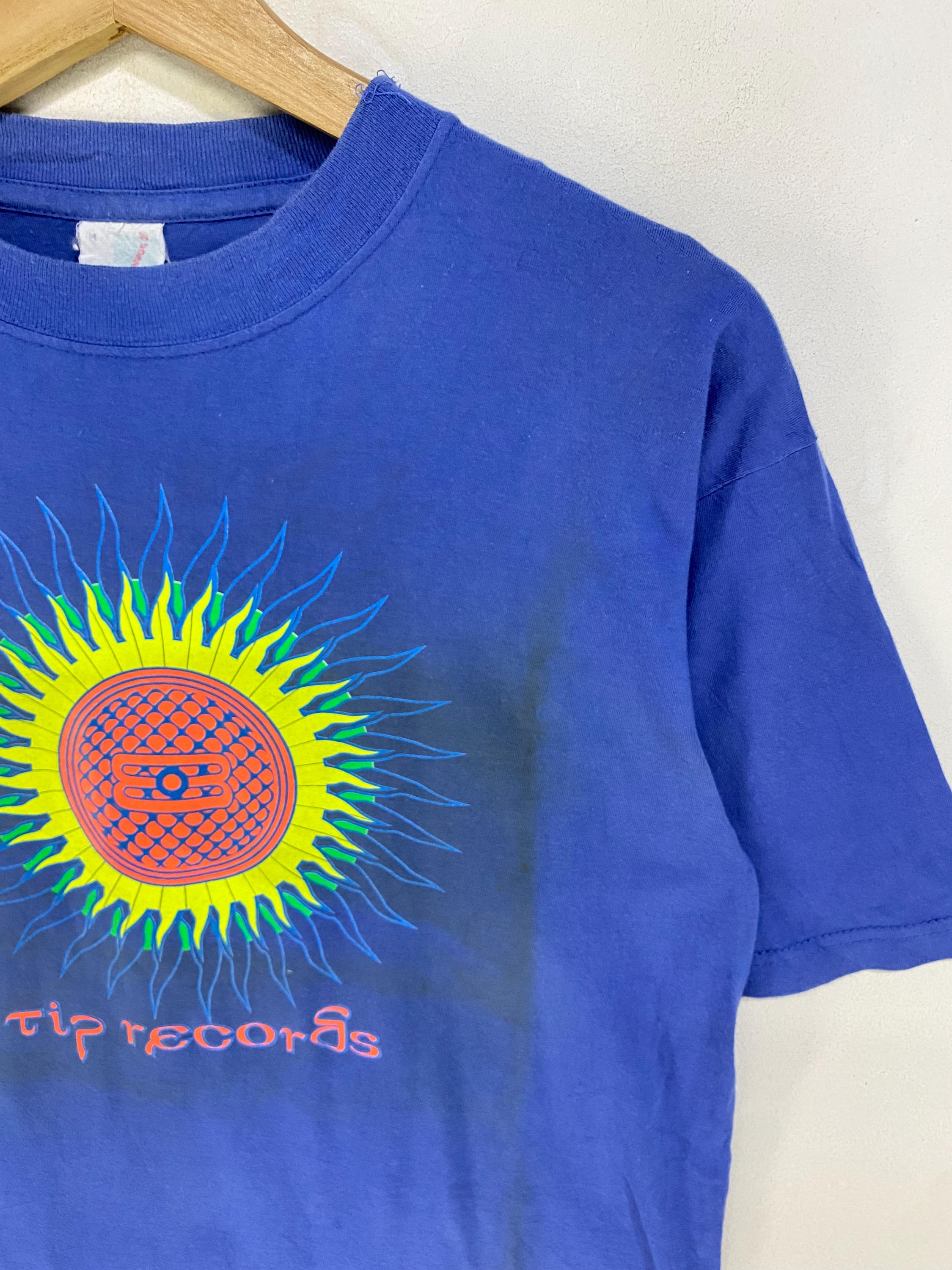 Vintage Tip Records Promo Tshirt Collectible Psytrance Music