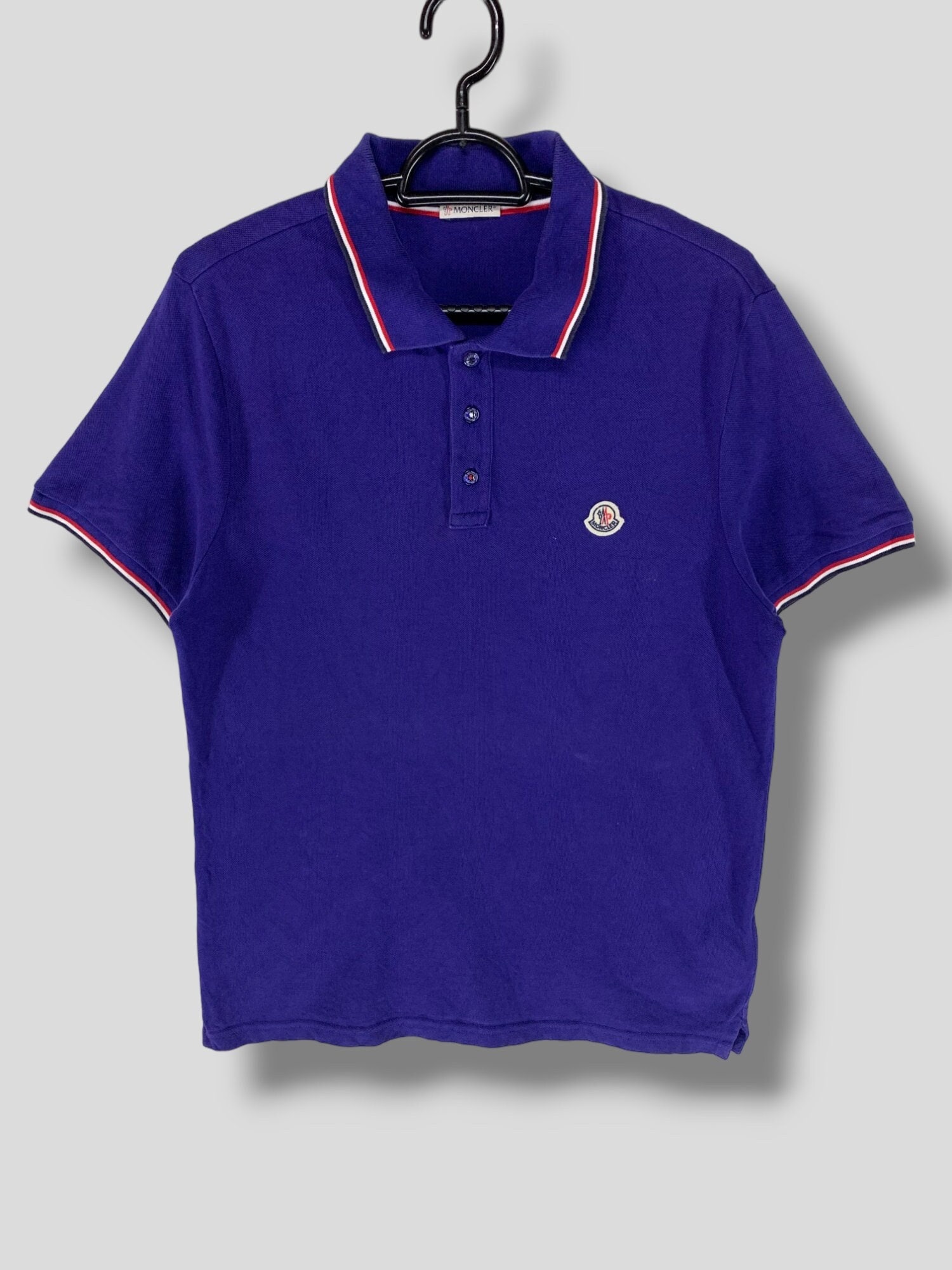 Moncler Maglia Manica Corta Polo Shirt Designer Collar Tee Casual 