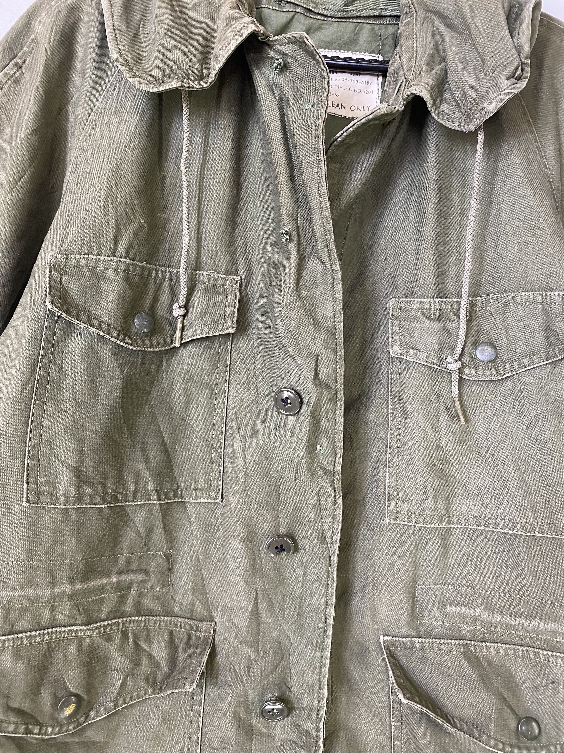 Vintage 60s USAF US Air Force Distressed Jacket Vietnam War