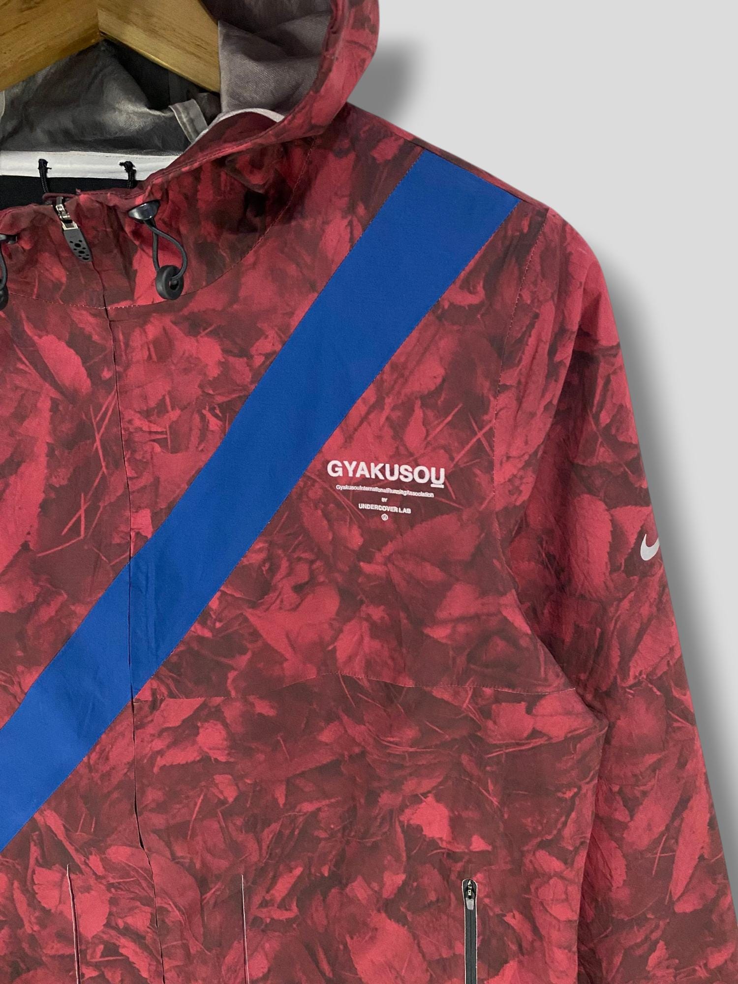 Undercover Nike Gyakusou Leaf Camo Running Jacket Designer