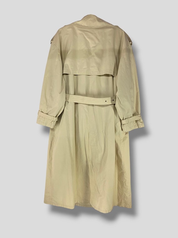 ジャケット・アウター GIORGIO ARMANI long trench coat Giorgio Armani Long-Sleeved Trench Coat Jacket Men Black | eBay