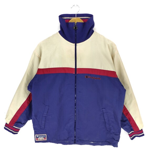 purple champion windbreaker