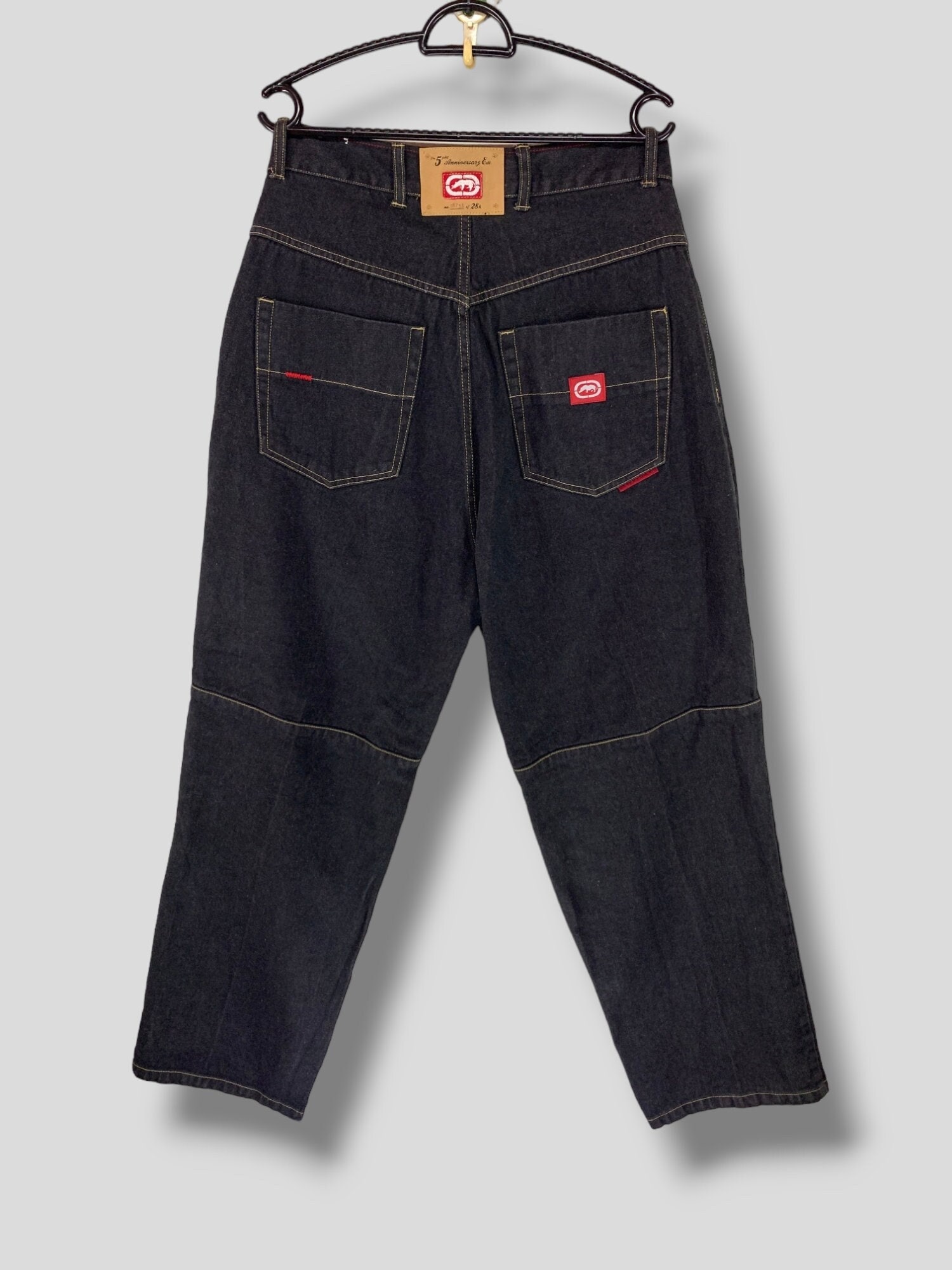 ecko unltd ECKO 極太　デニム　sk8 jnco kikwear Vintage 90s Ecko Unltd 5th Anniverary Limited Edition Baggy