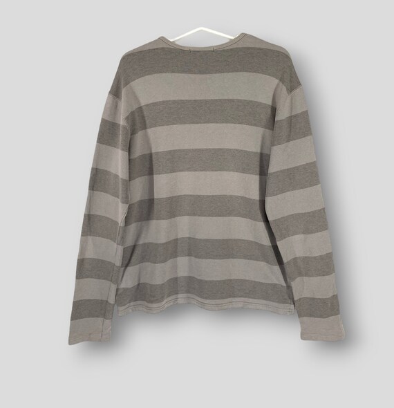 Vintage INED homme stripe pullover disenador japones mens gris sueter tamano mediano Etsy Mexico