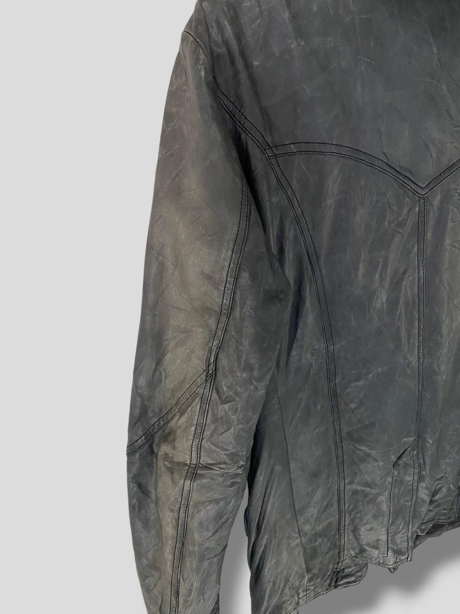 5351 Pour Les Hommes Leather Jacket Japanese Designer Casual