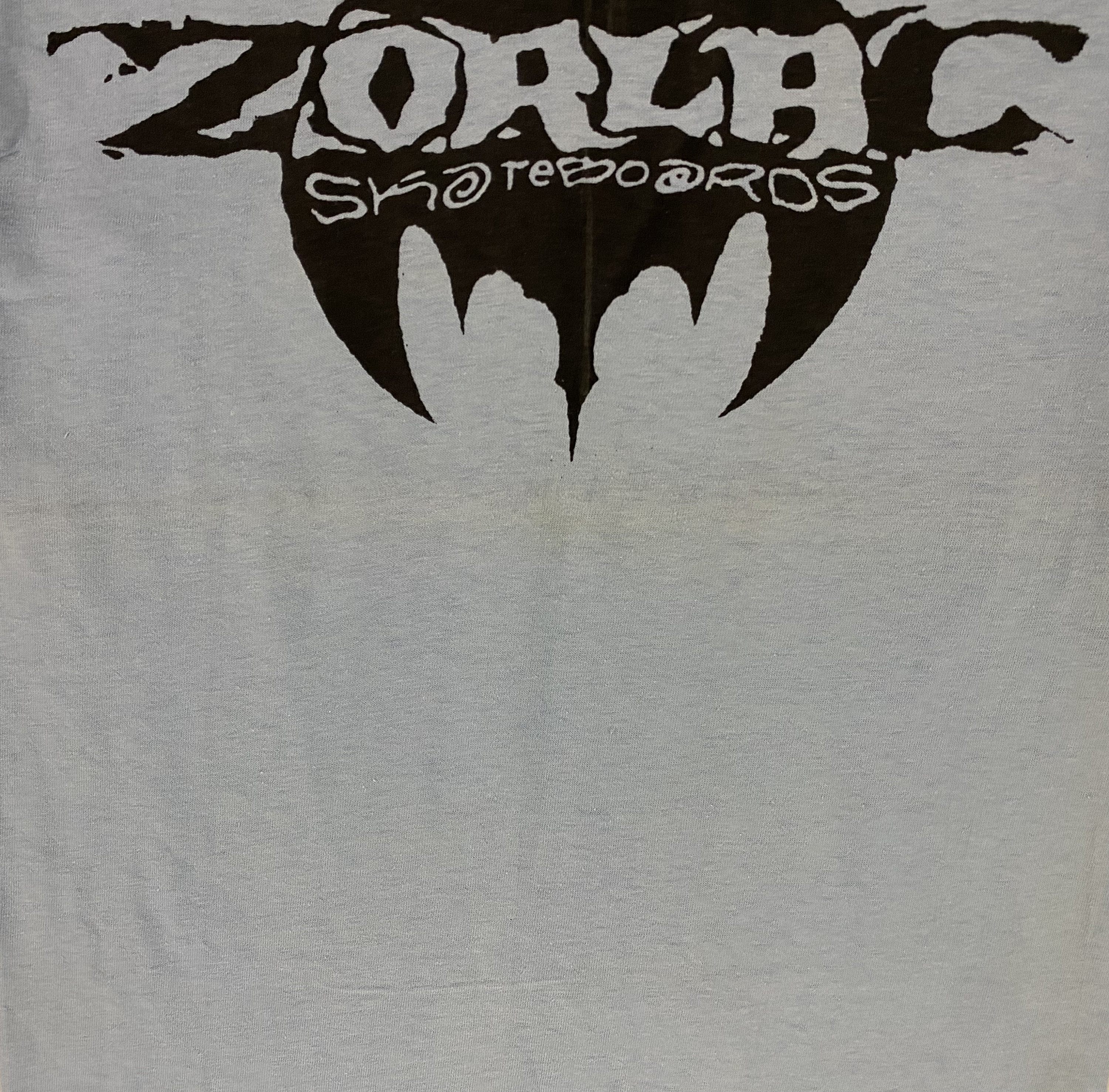 Vintage 80s Zorlac Skateboards Pushead Deadstock Tshirt Punk