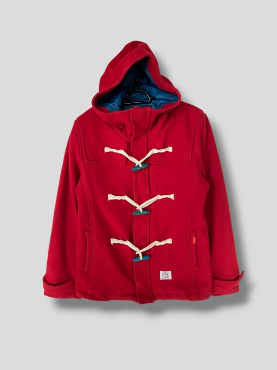 ジャケット・アウター 00s archive japanese label wool coat y2k Vintage Y2K SAY Standard and You Wool Hoodie Duffle Jacket
