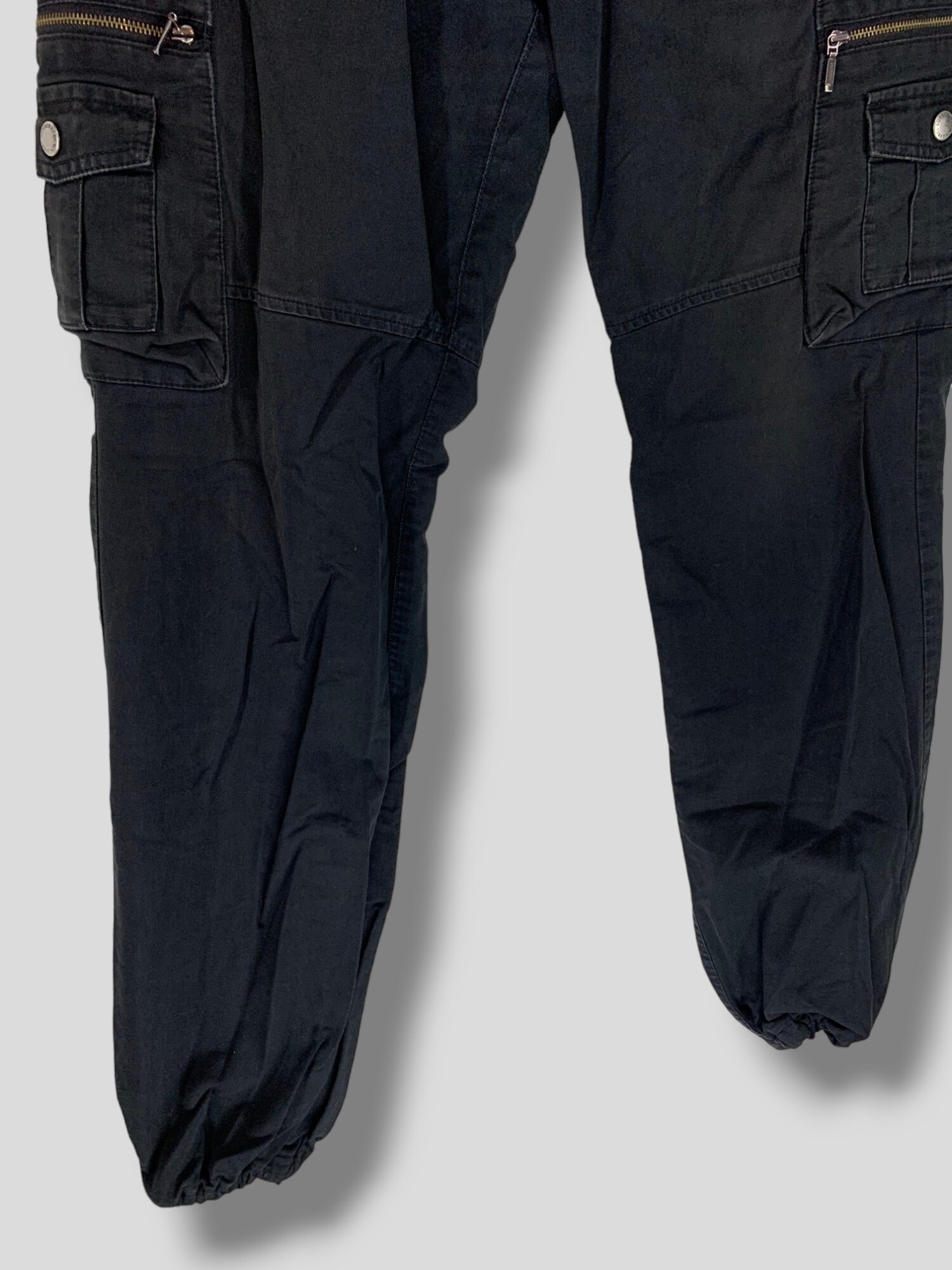 Size 28-32 Vintage Y2K Burberry Cargo Jogger Pant Designer