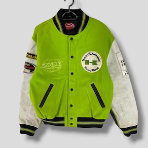 90s Kawasaki Jacket - Etsy 90s Kawasaki Jacket - Etsy
