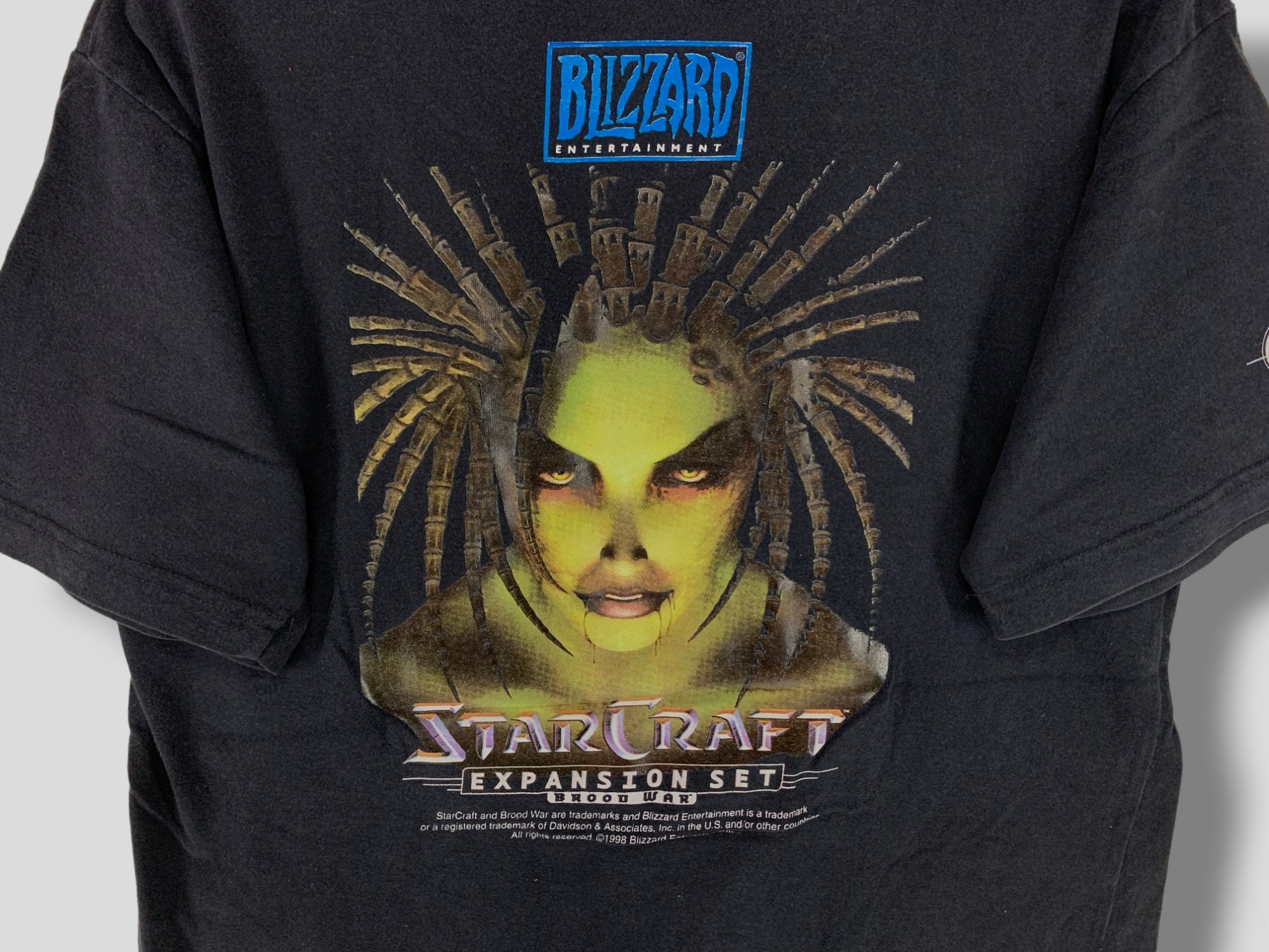 激レア！State Craft XL Tシャツ Vintage 90s Starcraft Brood War Expansion Set Blizzard