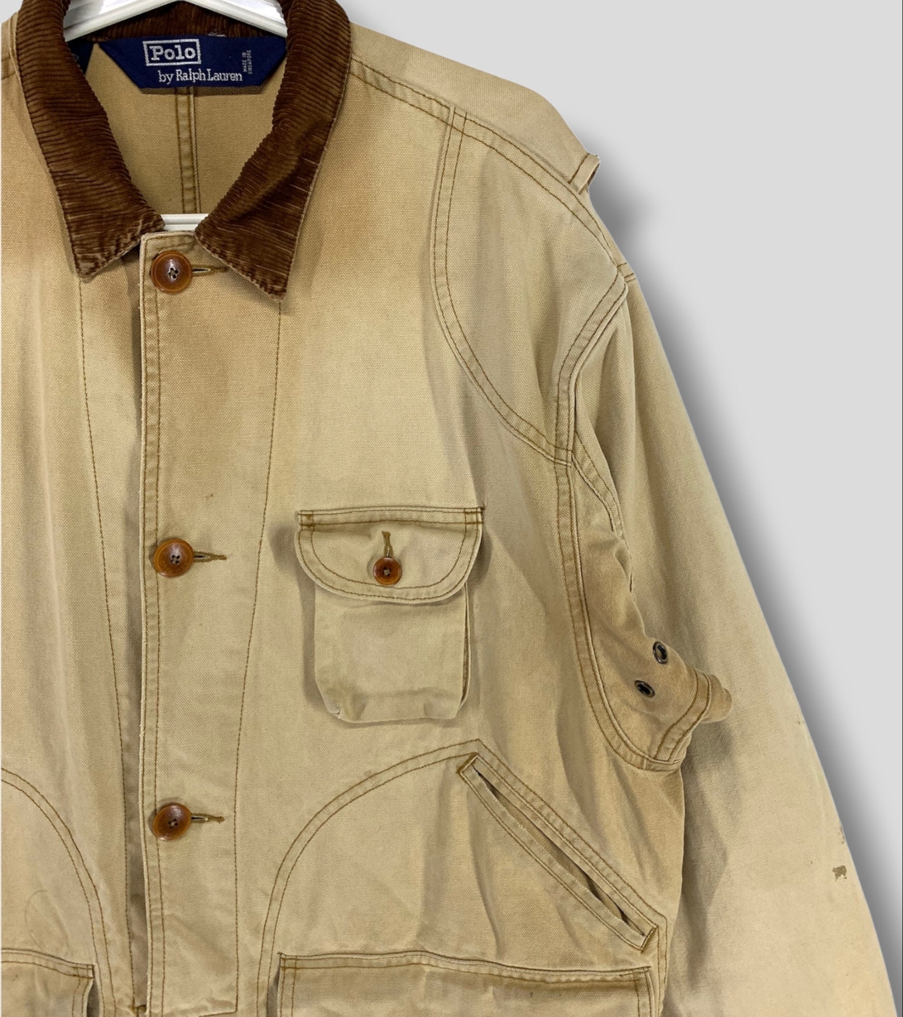 ジャケット・アウター 90s Polo by Ralph Lauren Suede Hunting 90s Polo by Ralph Lauren Suede Hunting Jacket | VOSTOK
