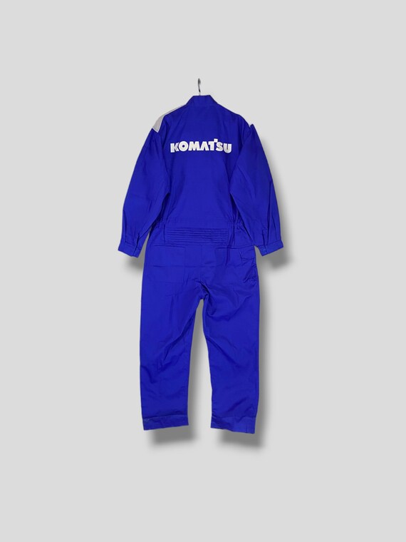 Vintage Komatsu Deadstock Coverall Japanese Heavy Machinery Vintage Komatsu Deadstock Coverall Japanese Heavy Machinery