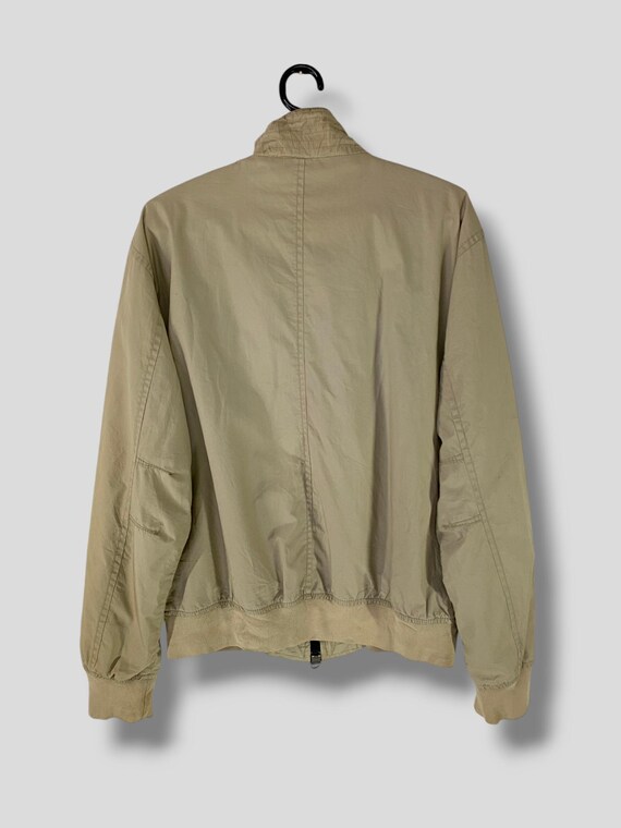 ジャケット・アウター archive khaki zip jacket Vintage Y2K Napapijri Geographic Southern Exp Stone Wash