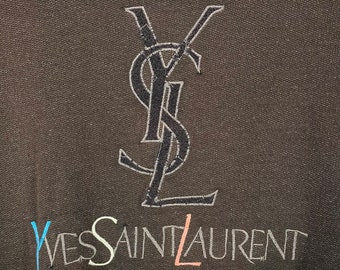 Yves Saint Laurent pour homme ロゴ スウェット Yves Saint Laurent pour homme ロゴ スウェット Vintage Yves