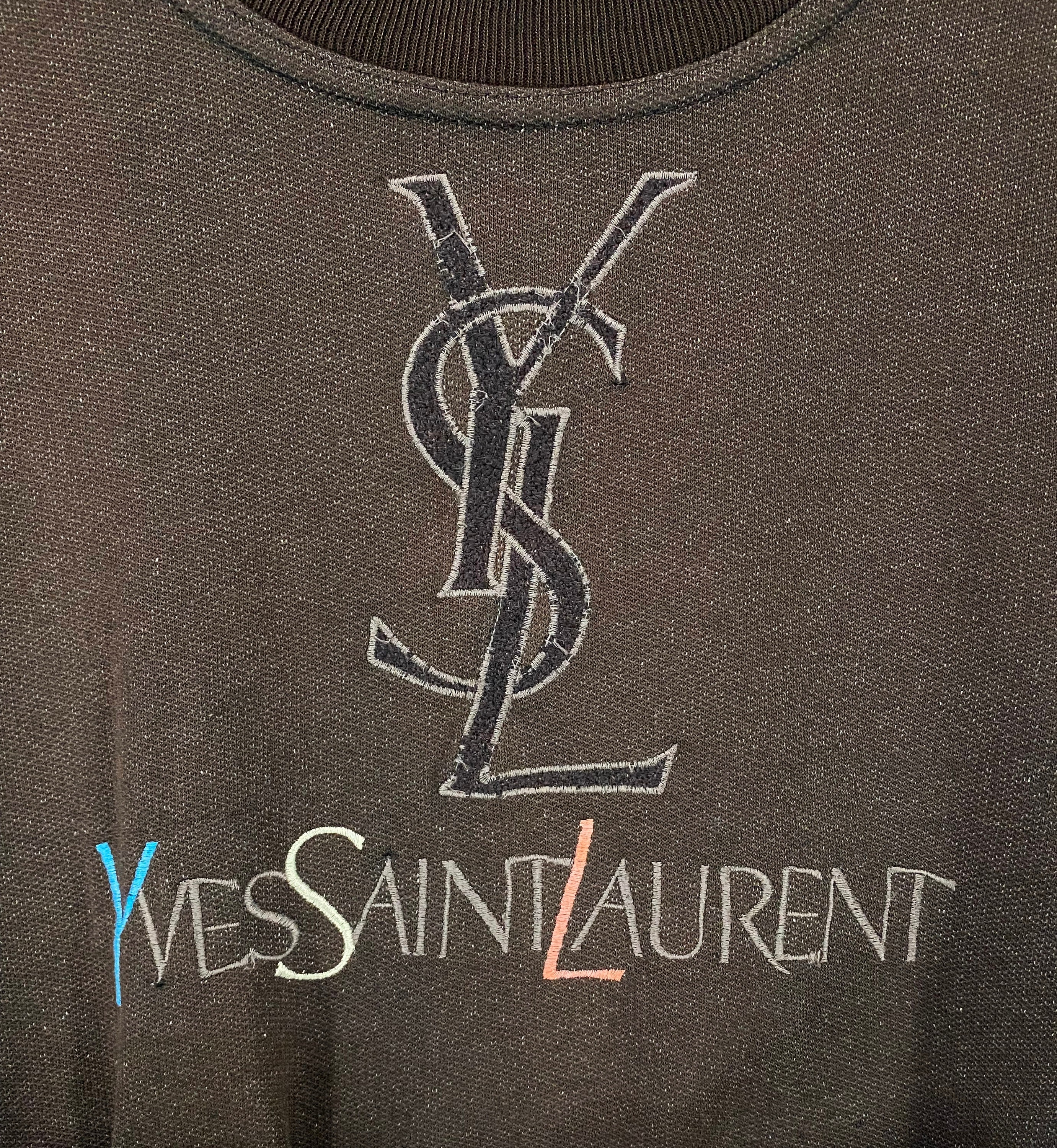 【Saint Laurent】ロゴ embroideredTシャツ Saint Laurent Le Loafer 15 in Black - SchaferandweinerShops