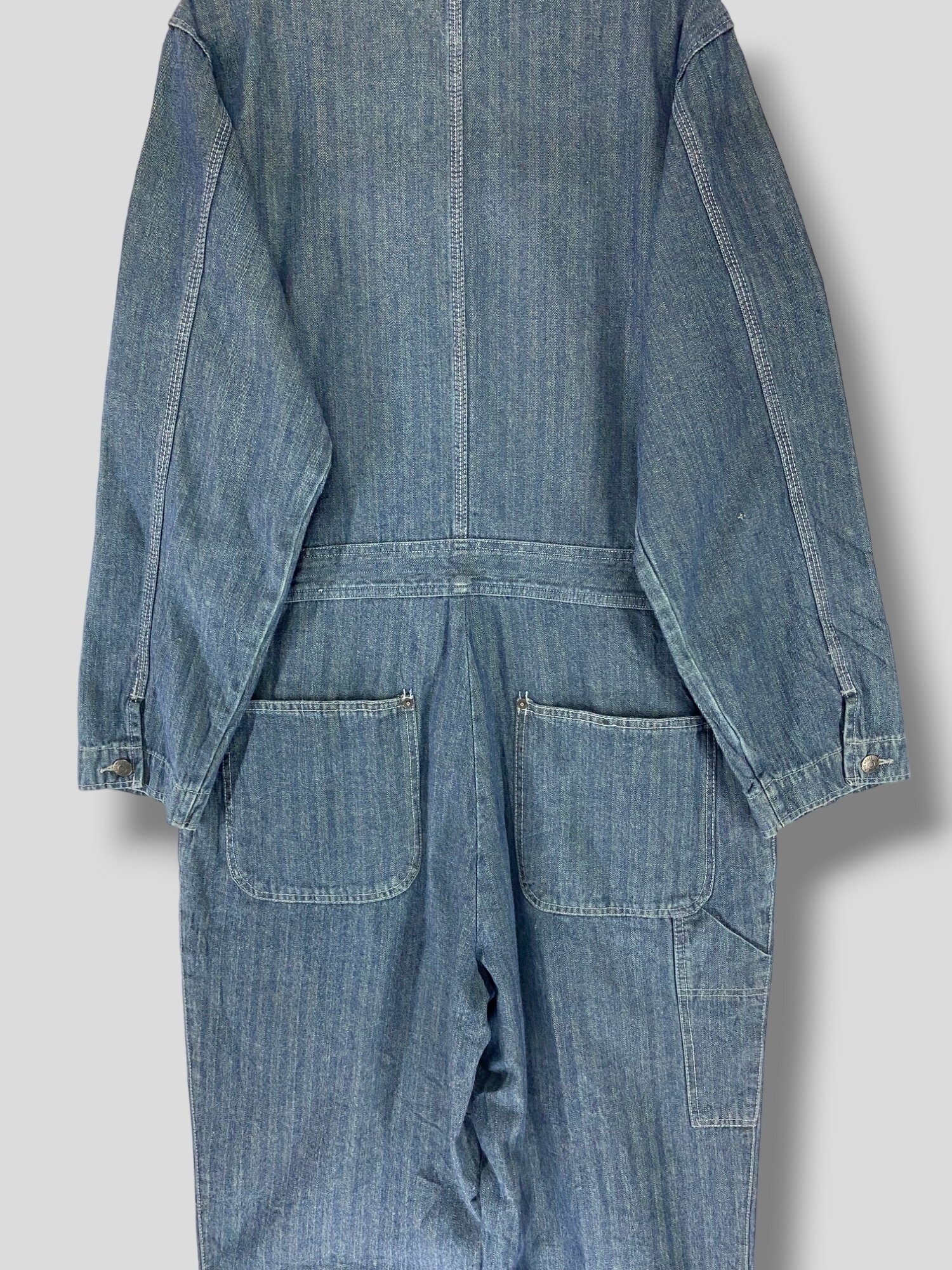 パンツ 60's POWR HOUSE Herringbone Jumpsuit Vintage 1960s Pacific Herringbone Twill 2 Tone Work