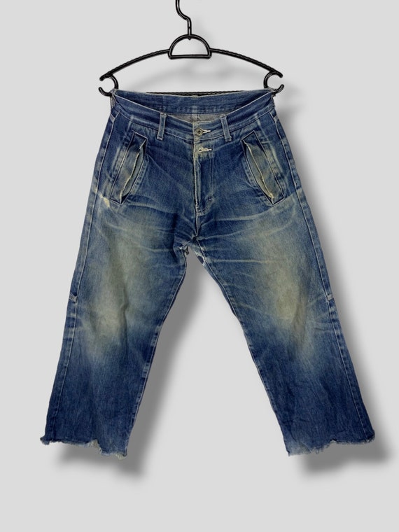 SIZE 28 Vintage PPFM Distressed Jeans Japanese Brand Streetwear