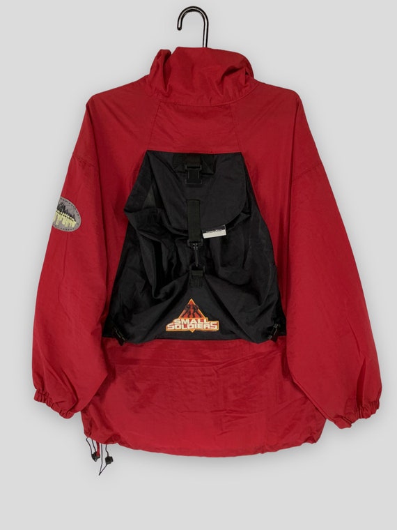 Vintage 90s Small Soldiers Tundrawear Anorak Backpack Jacket