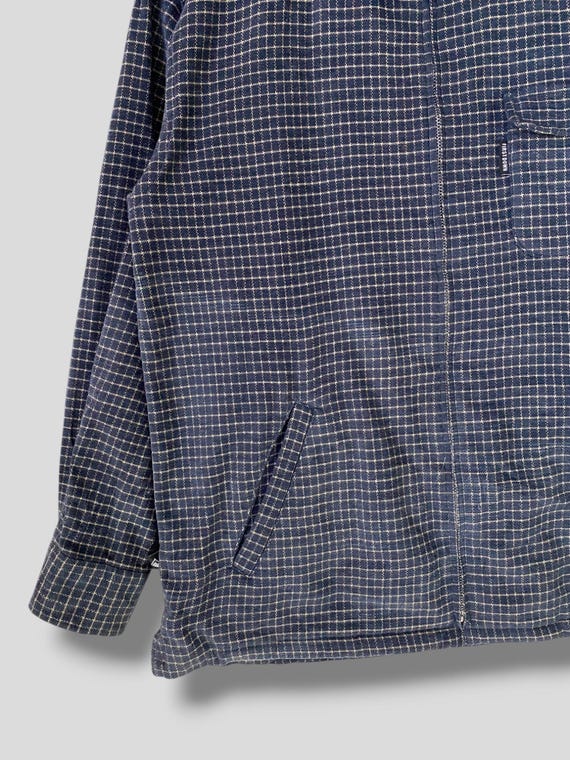 Vintage First down checkered jacket streetwear ca… - image 5