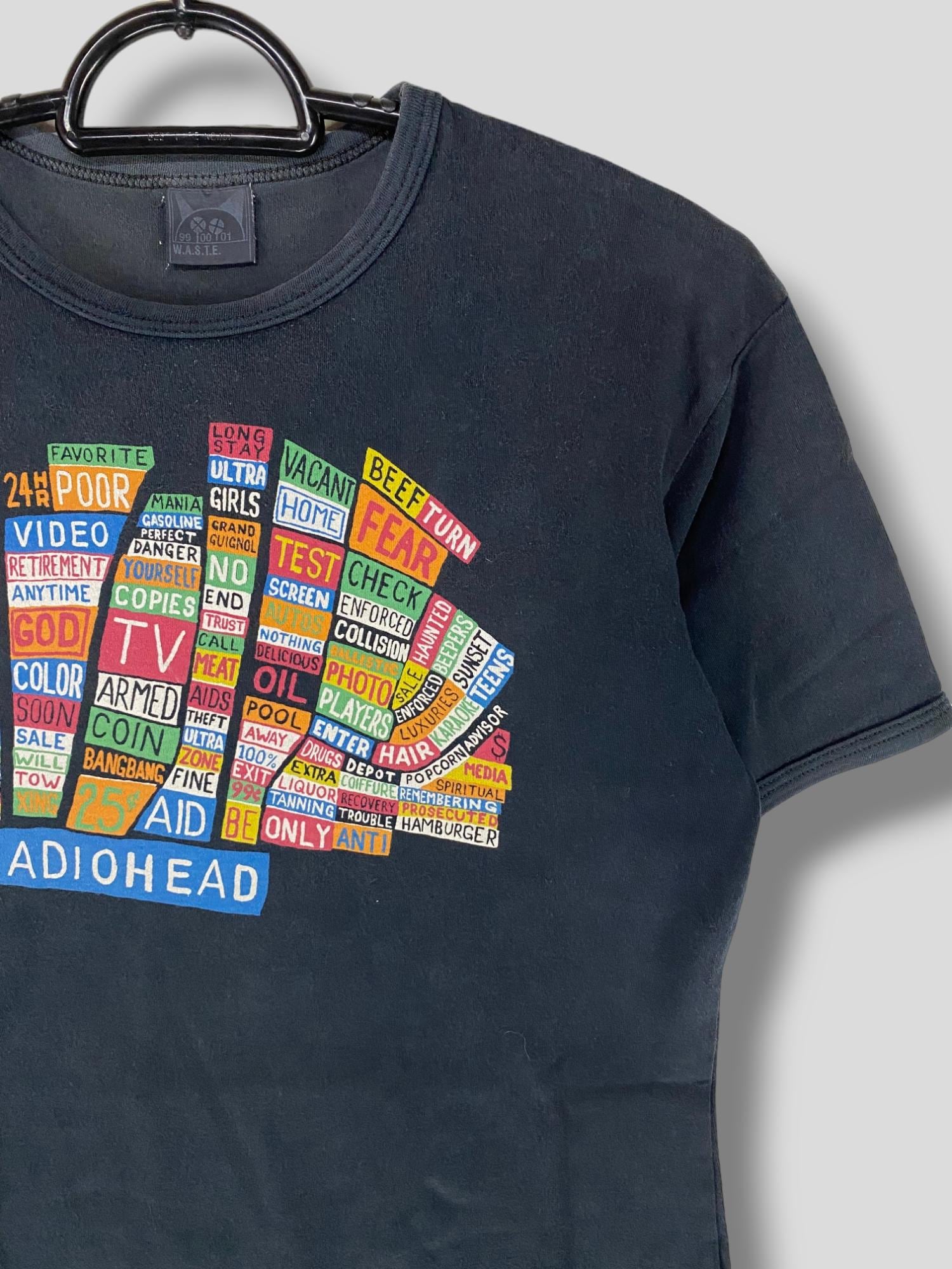Vintage Radiohead Hail to the Thief Album Promo Tshirt English