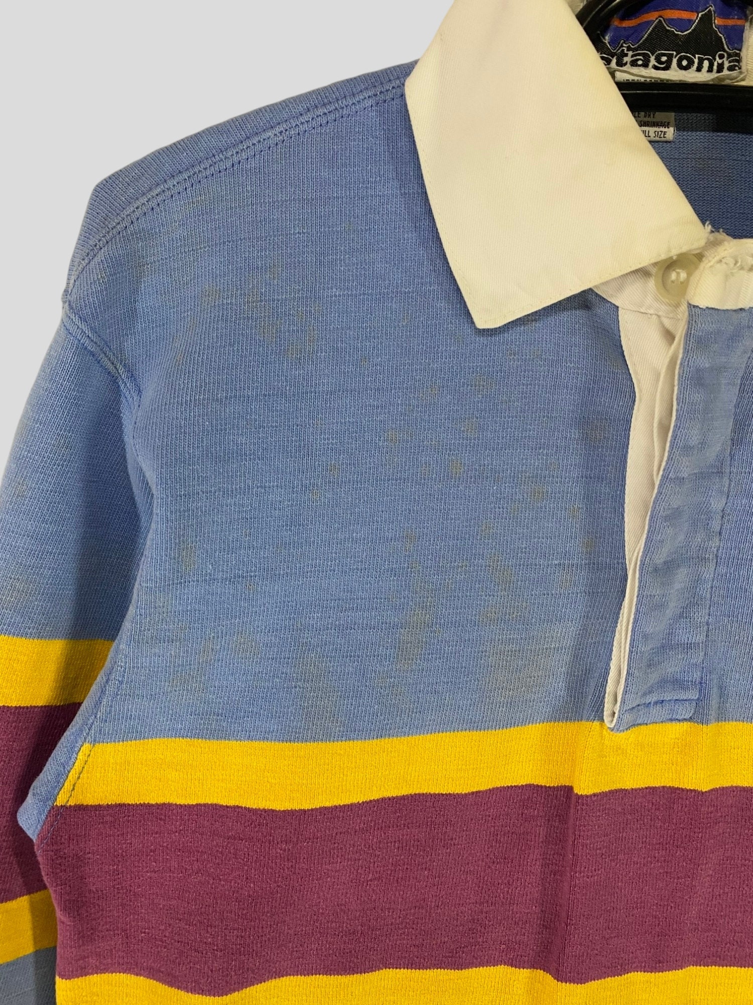 Rare Vintage 70s Patagonia Rugby Shirt Yvon Chouinard Early Rare Vintage 70s Patagonia Rugby Shirt Yvon Chouinard Early